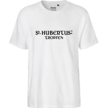 St. Hubertus - Logo Fairtrade T-Shirt - weiß