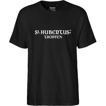 St. Hubertus - Logo Fairtrade T-Shirt - schwarz
