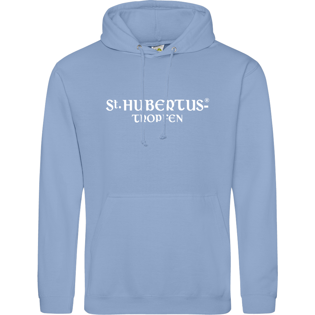 St. Hubertus Tropfen St. Hubertus - Logo Sweatshirt JH Hoodie - Hellblau